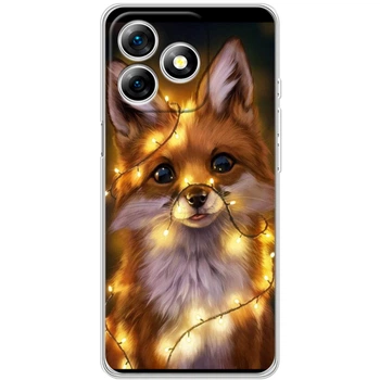 Силиконовый чехол BoxFace Ulefone Note 18 Pro Різдвяна лисичка (65171-up2399)