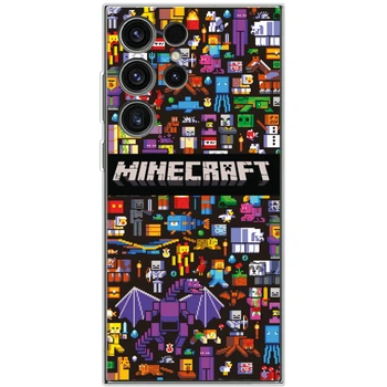 Силіконовий чохол BoxFace Samsung Galaxy S23 Ultra (S918) Minecraft Mobbery (45778-up2539)