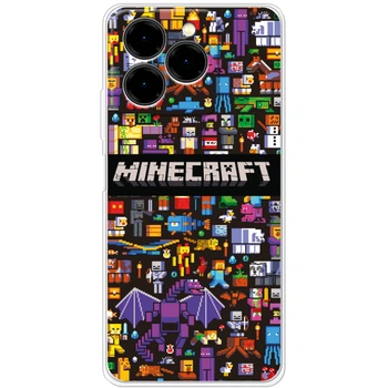 Силиконовый чехол BoxFace Ulefone Note 20 Pro Minecraft Mobbery (65172-up2539)