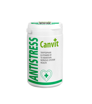 Кормовая добавка для собак и кошек Canvit Antistress с антистрессовым и успокаивающим эффектом 230 г