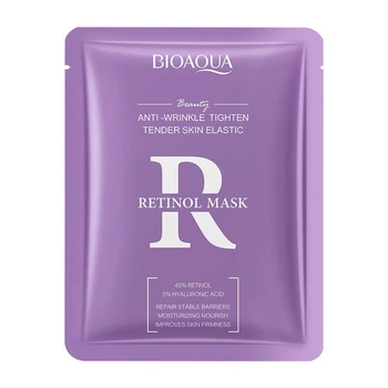 Тканева маска з ретинолом антивікова BIOAQUA Retinol 25 г