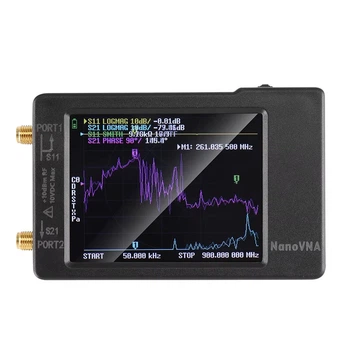 Векторный анализатор электрических цепей Nano VNA 2.8" MF/HF/VHF/UHF 50 кГц - 1,5 ГГц V3.6 (3_06301)