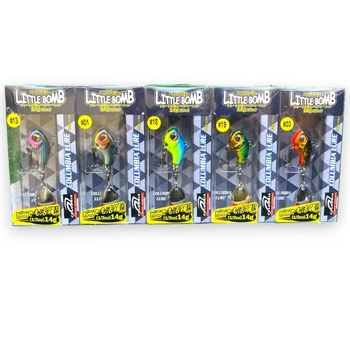 Набор Блесна Тейл-Спиннер, TL spinner Little Bomb 10g (5шт)(8124-н4)