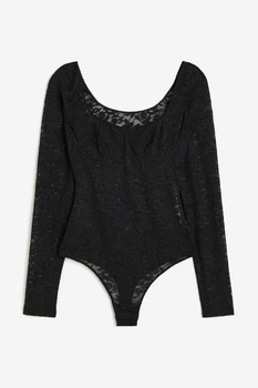 Боді H&M 271178270 38 Чорний