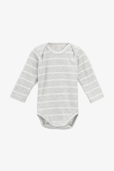Боди-лодочка для малышей Baby Life 929 68 см Серый