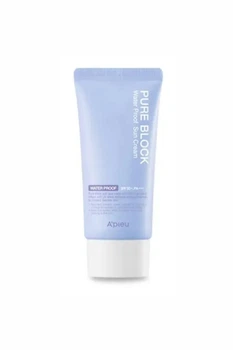 Водостойкий солнцезащитный крем для лица A'рeu Pure Block Waterproof Sun Cream SPF50+/PA+++, 50 мл