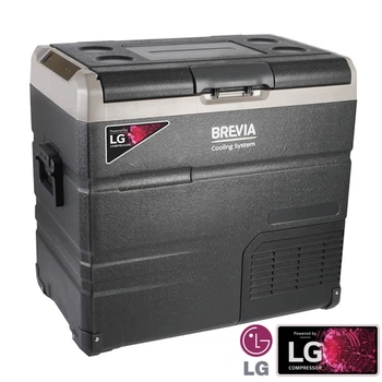Автомобільний холодильник Brevia 60 л з компресором LG (22625)