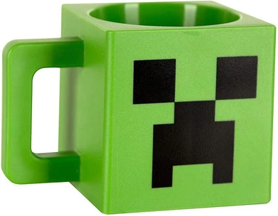 Кружка JINX Minecraft Creeper Face Plastic 290 мл Зелена (JINX-4601)