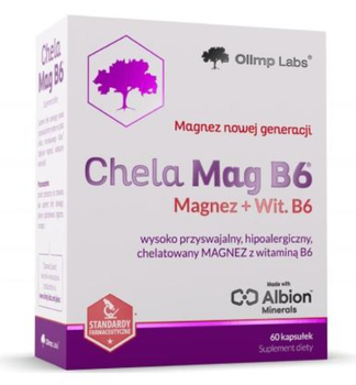 Магній хелат + В6 Olimp Chela-Mag B6 60 капс