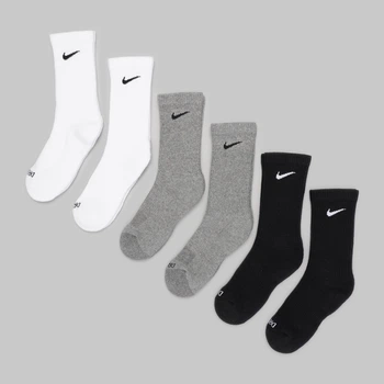 Набір жіночих шкарпеток високих бавовняних Nike U NK ED PLS CSH CRW 132 SX6897-965 34-38 6 пар Чорний/Сірий/Білий (195241138725)