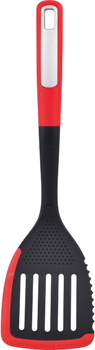 Лопатка кулинарная Bergner Mars с прорезями 34.8 см (BG-38875-RD)