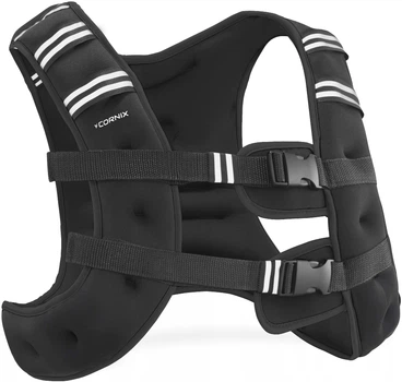 Жилет-обважнювач для тренувань Cornix Weight Vest 10 кг Black (XR-0345)