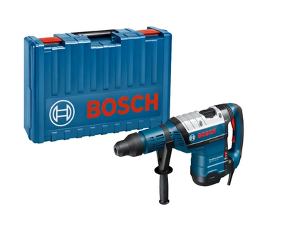 Мережевий перфоратор Bosch GBH 8-45 DV Professional (SDS-Max, 1500 Вт, 12.5 Дж) + кейс (25414)