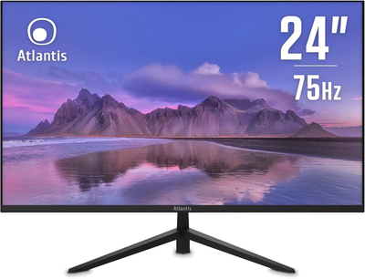 Монитор 24" Atlantis A05-H24V-VH Full HD VA 75 Гц Б/В