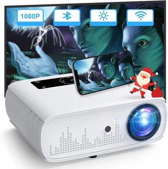 Проектор HOPVISION JQ818C Full HD Wi-Fi Bluetooth White