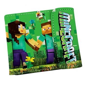 Кошелек Minecraft Friends Майнкрафт с застежкой
