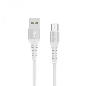 Кабель SkyDolphin S05V TPE Frost Line USB - micro USB (M/M), 1 м, Білий (USB-000552)