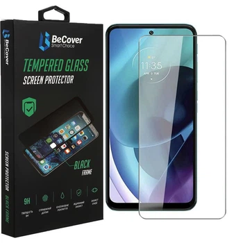 Захисне скло BeCover для Motorola Moto G22 Crystal Clear Glass 3D (708093) 21218