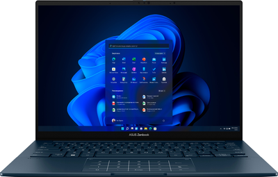 Ноутбук ASUS Zenbook 14 OLED UX3405CA-PP069X (90NB14W1-M002B0) Ponder Blue + фірмовий чохол