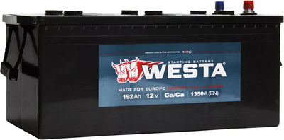 Автомобильный аккумулятор Westa 6CT-192 А (3)