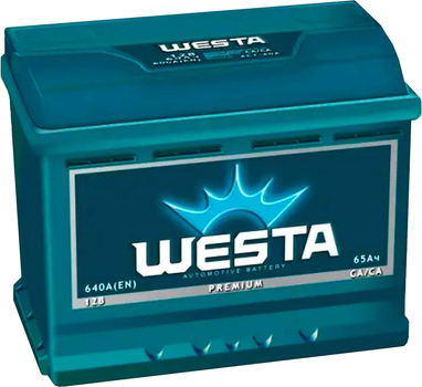 Автомобильный аккумулятор Westa 6CT-65 А (0)