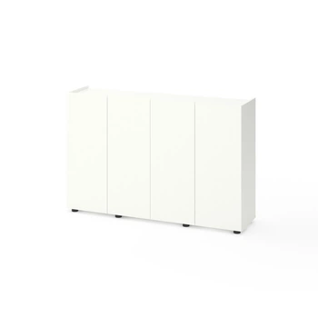 Комод Metkas Home B020 1400x350x920 ЛДСП Білий сніг