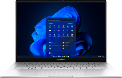 Ноутбук ASUS Zenbook 14 OLED UX3405CA-PP070X (90NB14W2-M002C0) Foggy Silver + фірмовий чохол