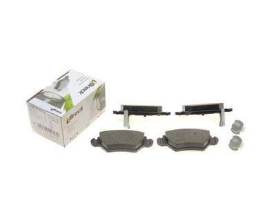 232580070410 BRECK Колодки гальмівні (задні) Opel Astra G/Zafira A 98-09 (Bosch)