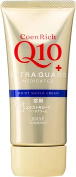 Защитный крем для рук KOSE CoenRich Q10, Medicated с коэнзимом, 80 г