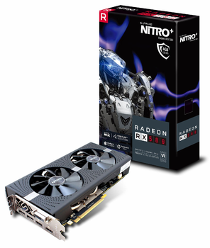 Відеокарта Sapphire RX 580 NITRO+ 4GB