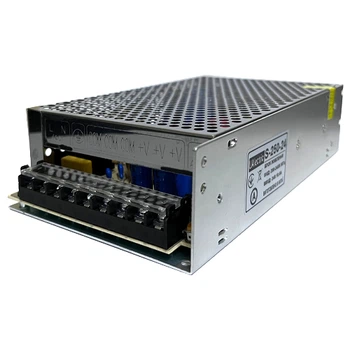 Перфорированный блок питания UAlectric S-250-24 24В 10.4А 250Вт 3кан для систем видеонаблюдения Grey (888554)