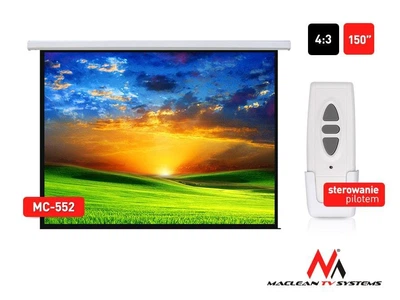 Проекційний екран Maclean MC-552 4:3, 150"