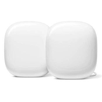 Роутер Google Nest WiFi Pro 6E Mesh System 2 штуки, покрытие 440 кв. м (US AXE5400) маршрутизатор