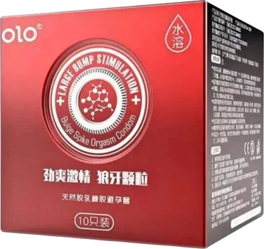 Презервативи OLO Neo Red 10 шт (ROZ6501053581)