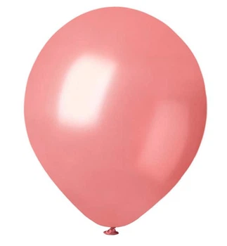 Повітряні кулі Balonevi (30 см) 10 шт, колір - рожеве золото (металік)