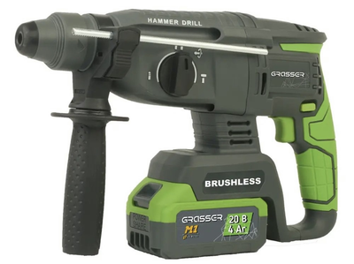 Перфоратор аккумуляторный Grasser GRHH 226 с бесщеточным мотором