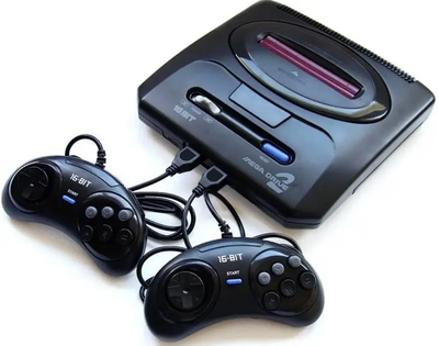 Ігрова приставка Sega сега Mega Drive 2 + підтримка картриджів