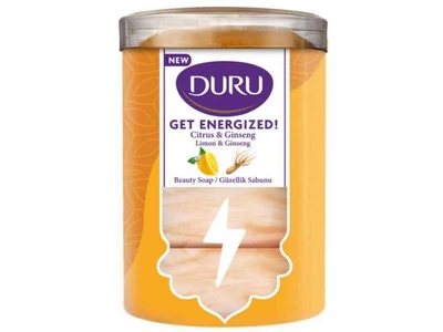 Мило DURU 4шт 90г Get Energized женьшень та лимон
