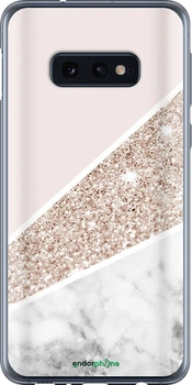 Чехол на Samsung Galaxy S10e Пастельный мрамор "4342u-1646"
