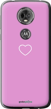 Чехол на Motorola Moto E5 Plus Сердце 2 "4863u-1412"