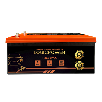 Автомобильный аккумулятор литиевый LP LiFePO4 24V - 230 Ah (+ справа) BMS 1500А
