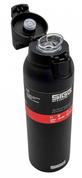 Termobutelka Sigg Hot & Cold One Light Czarna 0.55 l (7610465899816)