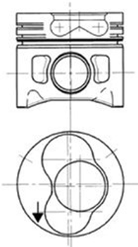 Поршень Kolbenschmidt (94427700)