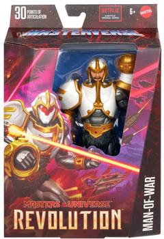 Фігурка Mattel Masters of the Universe Masterverse Revolution Man-Of-War Дункан 18 см HYC57 (194735243587)