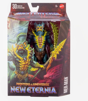 Фігурка Mattel Masters of the Universe Masterverse New Eternia Mer-Man 18 см HYC59 (194735243594)