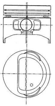 Поршень Nural (87-436800-00)