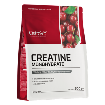 Креатин OstroVit Creatine Monohydrate 500 г Вишня (5902232617665)