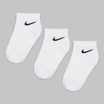 Набор женских носков коротких хлопковых Nike U Nk Everyday Ltwt Ankle SX7677-100 38-42 (M) 3 пары Белый (888407239007)