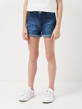 Детские джинсовые шорты для девочки Minoti 6Dshort 3 17232 104-110 см Темно-синие (5059030516215)