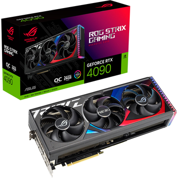 Видеокарта Asus ROG Strix GeForce RTX 4090 OC Edition 24GB GDDR6X (ROG-STRIX-RTX4090-O24G-GAMING) EU [85230]